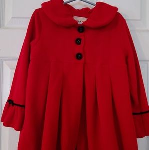 Toddler Girls 4T Dress Coat